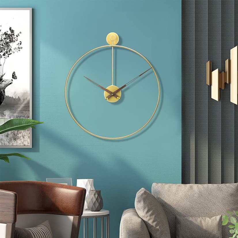 Nástěnné hodiny MPM Design Gold - E04.4105.8054