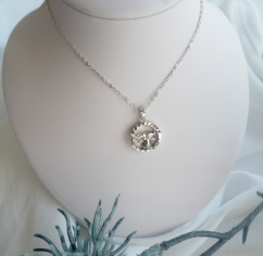 Stříbrný náhrdelník MINET Zodiac znamení BÝK JMAS9405SN45