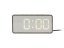 Dizajnové LED hodiny - budík 6040GY Karlsson 14cm