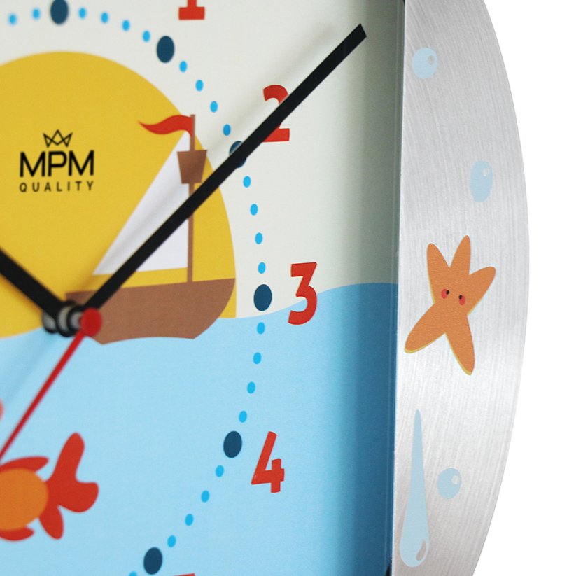 Dětské nástěnné hodiny MPM Explore - E - E01.4354.71.E