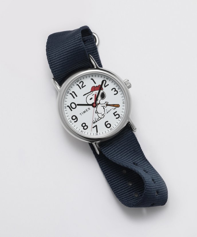 Timex Peanuts Weekender Baseball TW2Y51400
