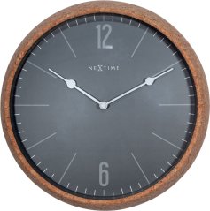 Dizajnové nástenné hodiny 3509gs Nextime Cork 30cm