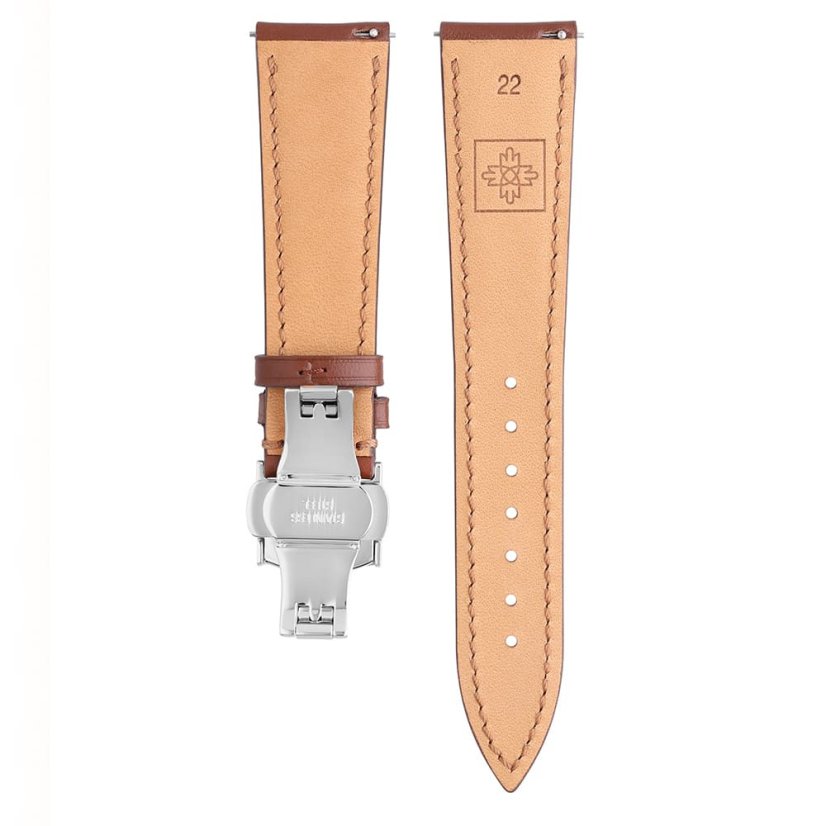 Kožený řemínek na hodinky PRIM RB.13265 (22 mm) – hnědý - RB.13265.2218.5050.L1