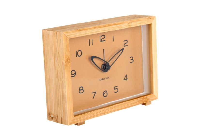 Dizajnové hodiny s budíkom 6034YE Karlsson 19cm
