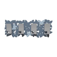 Designový nástěnný věšák 50-13-3 CalleaDesign 58cm (více barev) Barva vínová červená-65 - RAL3003