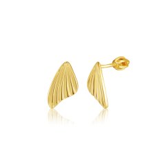 Pozlátené strieborné náušnice JVD SVLE3456XH2GOSR