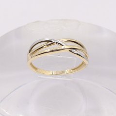 Zlatý prsteň TS895, veľ. 58, 1.65 g