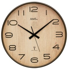 Nástěnné hodiny 5523 AMS řízené rádiovým signálem 40cm