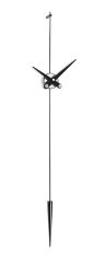 Dizajnové nástenné hodiny Nomon Punto y coma I black 113cm