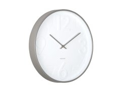 Dizajnové nástenné hodiny 6063GY Karlsson 40cm