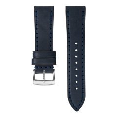 Kožený řemínek na hodinky PRIM RB.15905 (22 mm) - tmavě modrý - RB.15905.2220.3232.L1