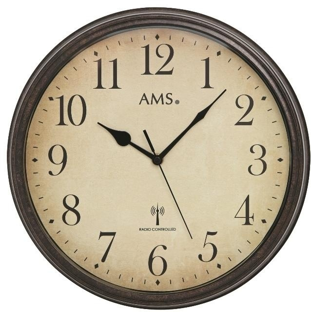 Nástěnné hodiny 5962 AMS řízené rádiovým signálem 32cm Nástěnné hodiny 5962 AMS řízené rádiovým signálem 32cm