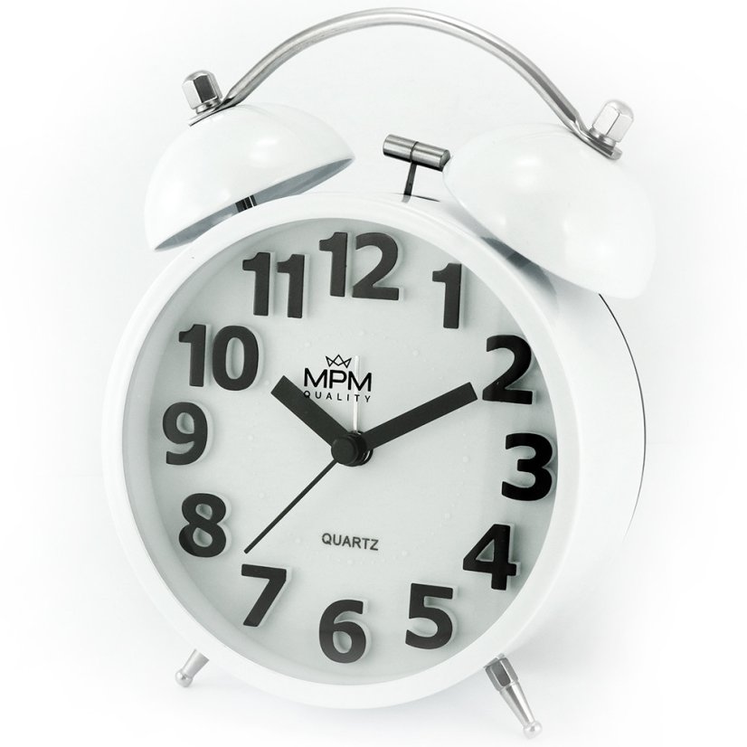 Budík s tichým chodem MPM C01.4056.00