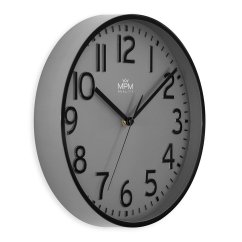 Nástenné hodiny s tichým chodom MPM Naxer - B - E01.4505.92