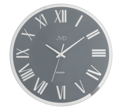 Nástenné sklenené hodiny s tichým JVD NS22006.4