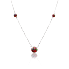 Stříbrný náhrdelník JVD SVLN0309XH2O642