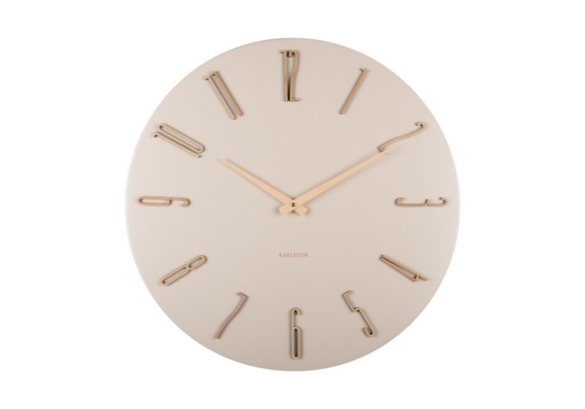 Dizajnové nástenné hodiny 6073WH Karlsson 50cm