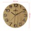 Nástenné hodiny s tichým chodom MPM Timber Simplicity - A - E07M.4222.5390