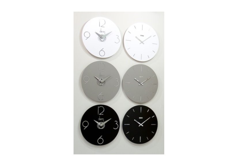 Designové nástěnné hodiny I501N black IncantesimoDesign 40cm