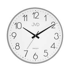 Nástěnné kovové hodiny s tichým chodem JVD HK4169.2