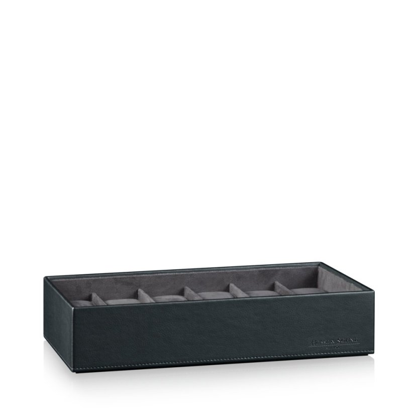 Kazeta na hodinky HEISSE & SÖHNE 70019-124.37 HS Mirage XL - dolný modul pre 12 hodiniek - Schwarz