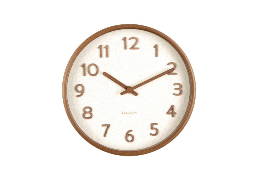 Dizajnové nástenné hodiny 5873WH Karlsson 22cm