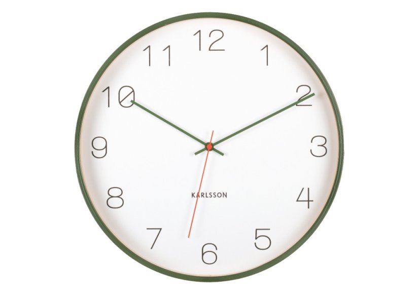 Dizajnové nástenné hodiny 5926GR Karlsson 40cm