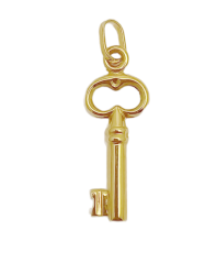 Zlatý prívesok kľúč 331-1 (585/1000) 0,42g