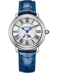 Aerowatch 1942 Moon Phase Quartz A 43960 AA03