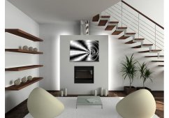 Designové nástěnné hodiny GR-003 DX-time 70cm
