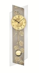 Kyvadlové nástěnné hodiny 5223 AMS řízené rádiovým signálem 84cm