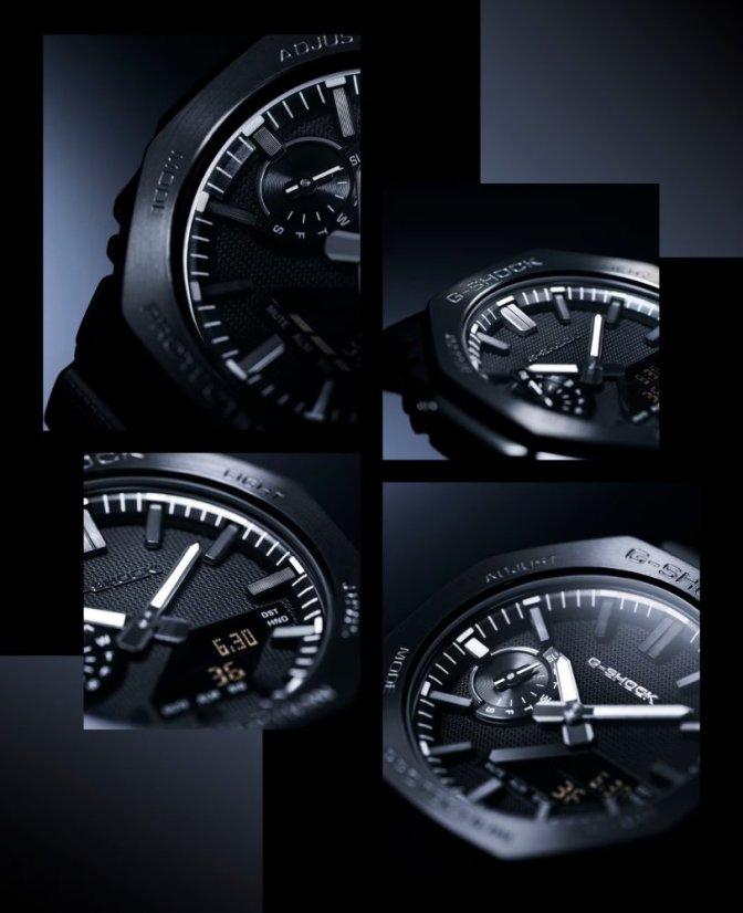 CASIO GM-2100LXB-1AER G-Shock G-Steel Luxe Black