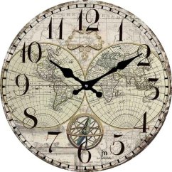Dizajnové nástenné hodiny 14863 Lowell 34cm
