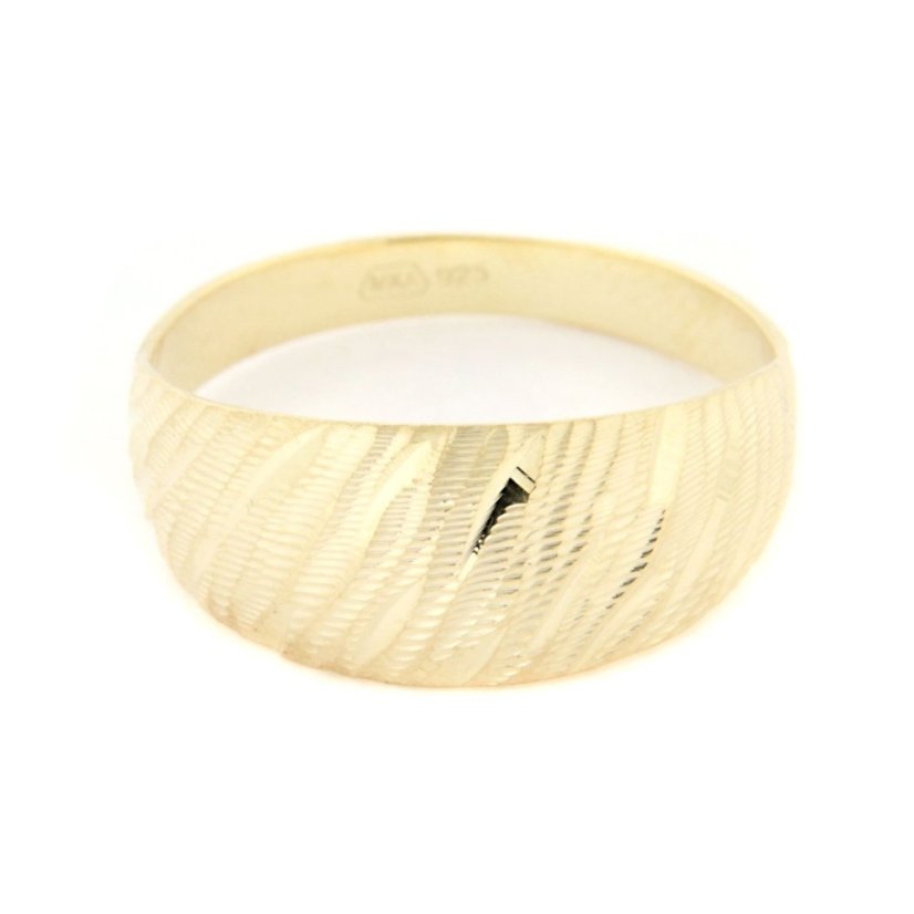 Zlatý prsteň R10157-1167, veľ. 61, 2.6 g