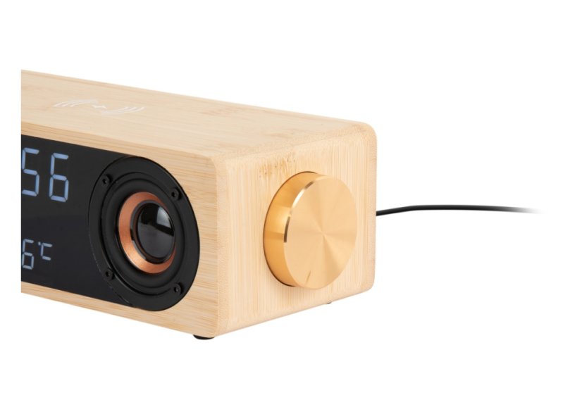 Radiobudík s nabíječkou smartphonů a Bluetooth reproduktorem 6059WD Karlsson 25cm