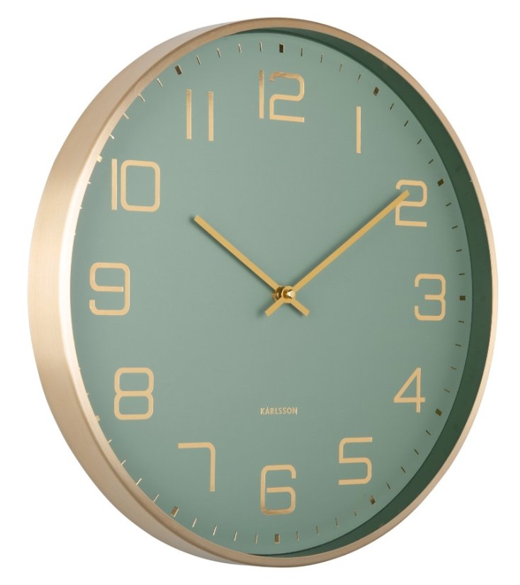 Dizajnové nástenné hodiny 5973GR Karlsson 40cm