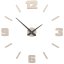 Dizajnové hodiny 10-305 CalleaDesign Michelangelo M 64cm (viac farebných verzií) Farba grafitová (tmavo šedá)-3 - RAL9007
