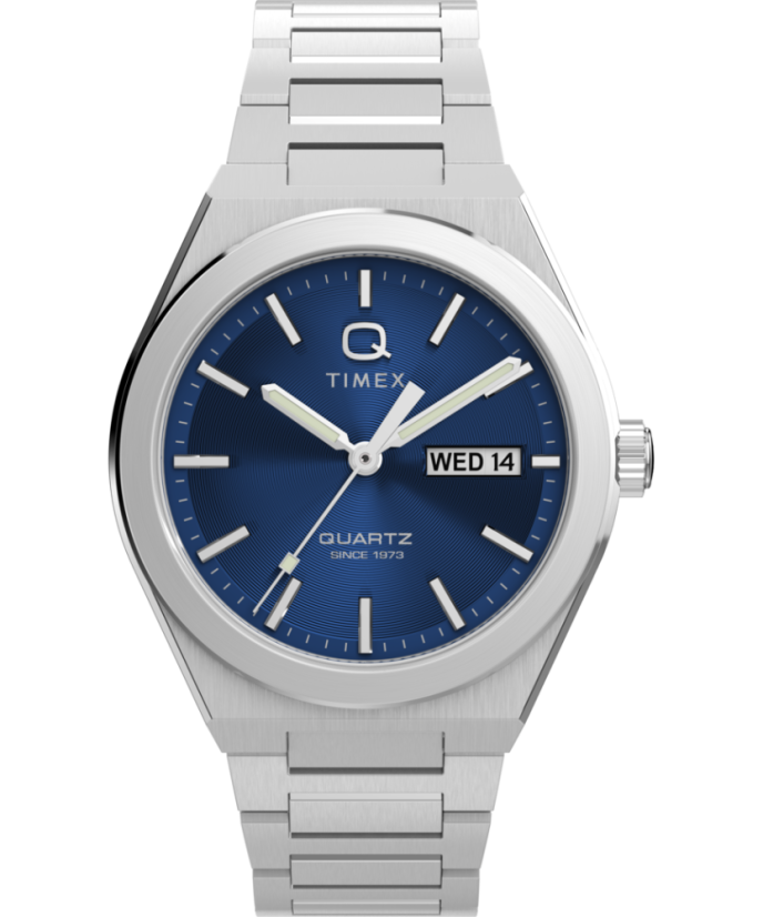 Timex Q Timex Continental Day and Date TW2Y25100UK
