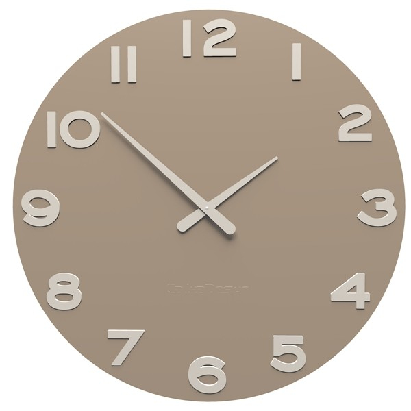 Dizajnové hodiny 10-205 CalleaDesign 60cm (viac farieb) Farba grafitová (tmavo šedá)-3 - RAL9007