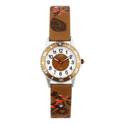 Detské náramkové hodinky s motívom motorka JVD J7233.2