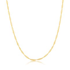 Pozlacený stříbrný řetízek JVD SVLCSINGGJ12542 (42cm)