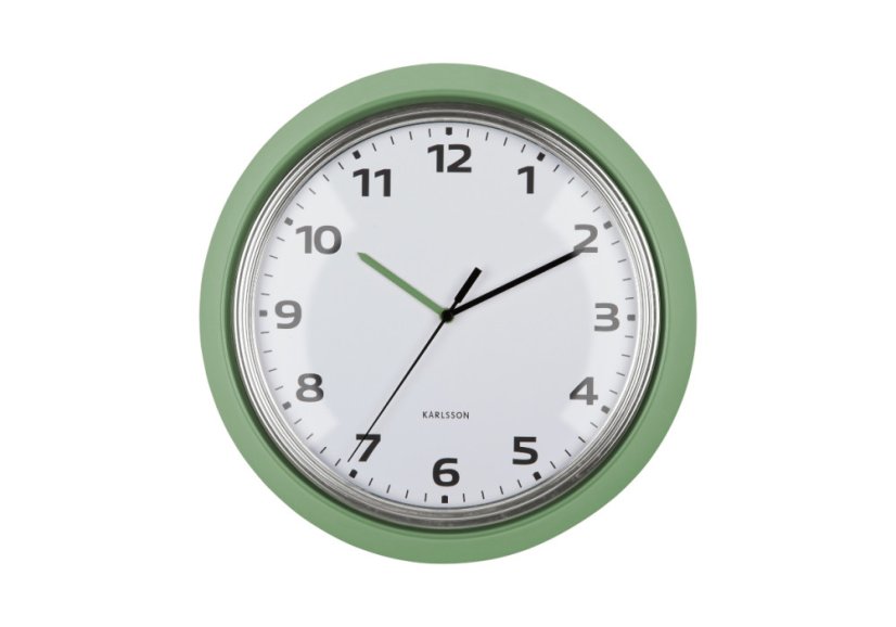 Dizajnové nástenné hodiny 6006GR Karlsson 34cm