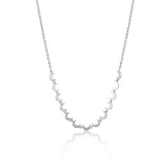 Stříbrný náhrdelník JVD SVLN0701S750045