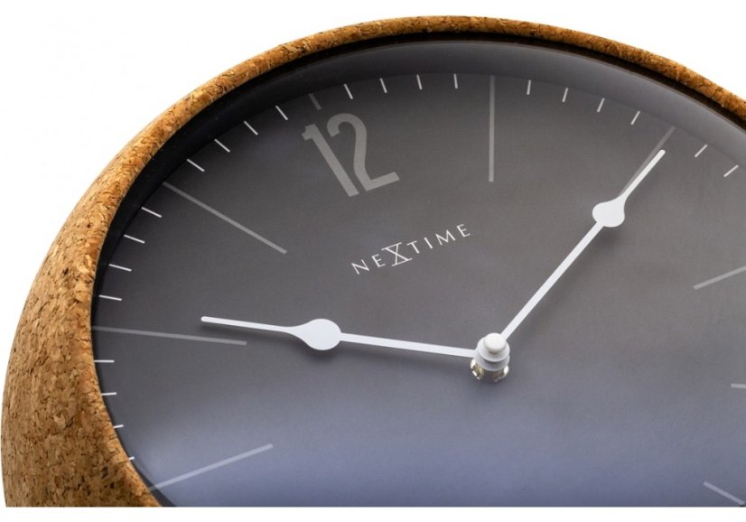Dizajnové nástenné hodiny 3509gs Nextime Cork 30cm
