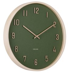 Dizajnové nástenné hodiny 6117GR Karlsson 40cm