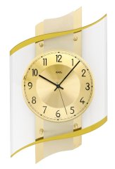 Designové nástěnné hodiny 5515 AMS řízené radiovým signálem 48cm