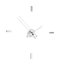 Dizajnové nástenné hodiny Nomon Tacon 4i 73cm