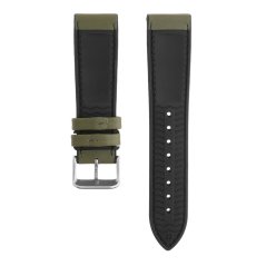 Kožený řemínek na hodinky PRIM RJ.15353 (22 mm) - zelený - RJ.15353.2220.4040.L1