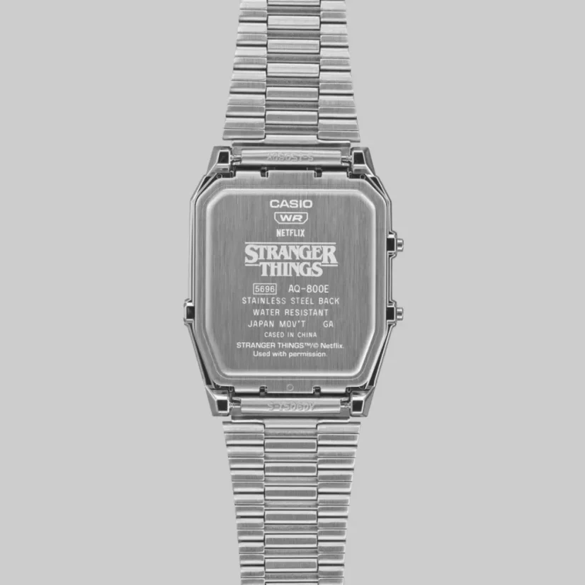 CASIO AQ-800EST-1AER Vintage Stranger Things collaboration models