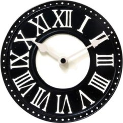 Dizajnové nástenné hodiny 5187zw Nextime v aglickom retro štýle 17cm